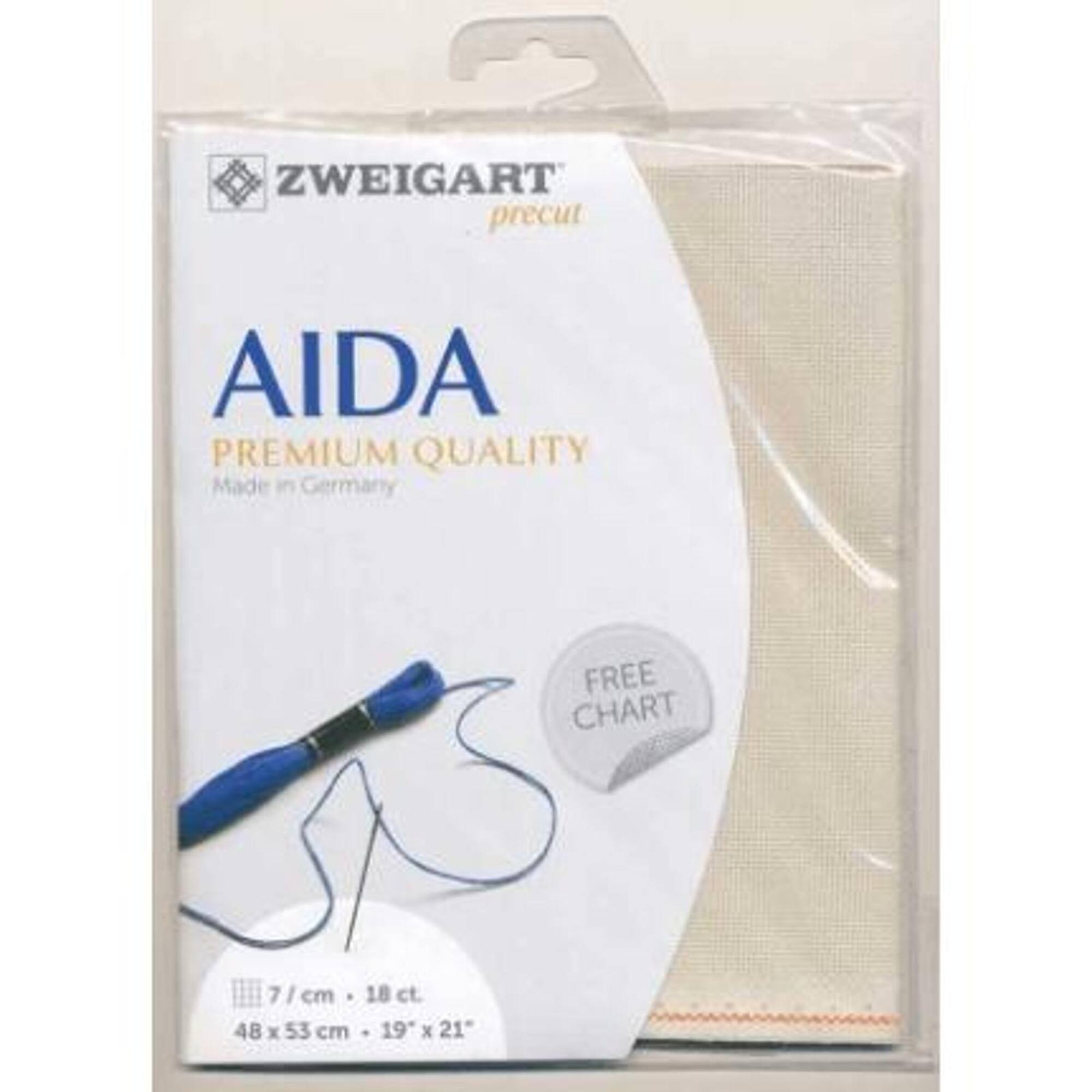 Zweigart® Fein Aida 18 Count Precut Fabric